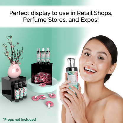 9" Square Acrylic Retail Display Box