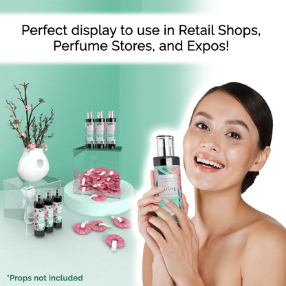 9" Square Acrylic Retail Display Box