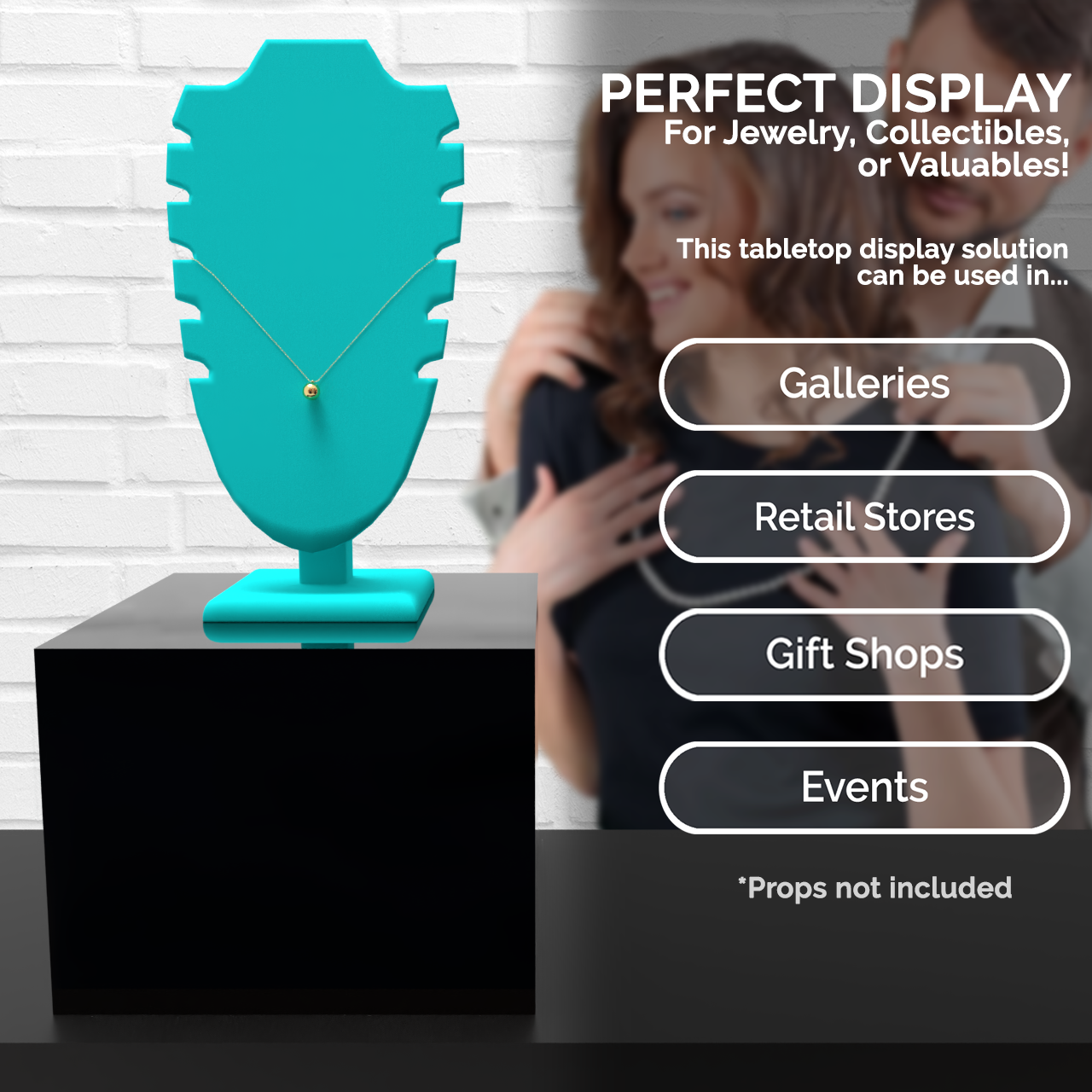 7.75" x 6" Acrylic Retail Display Box