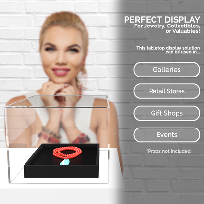7.75" x 6" Acrylic Retail Display Box