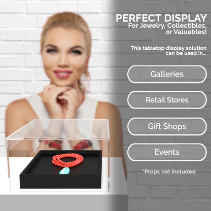 7" x 4" Square Acrylic Display Box