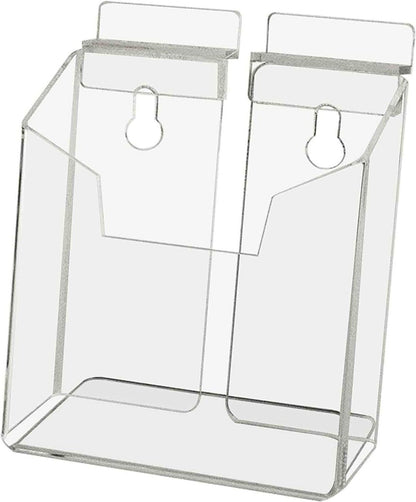 Slatwall 4"W Vertical Postcard Holder Brochure Rack