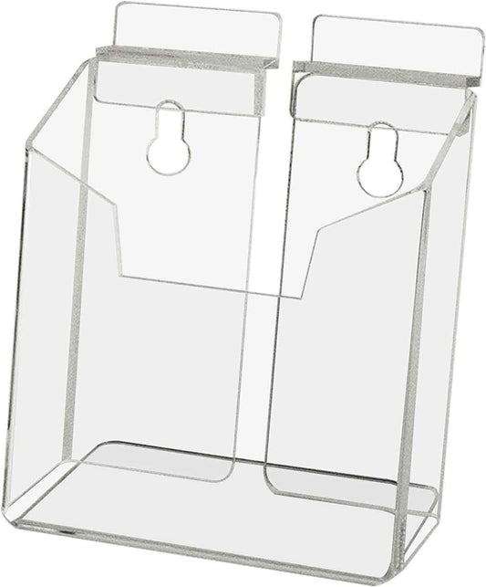 Slatwall 4"W Vertical Postcard Holder Brochure Rack