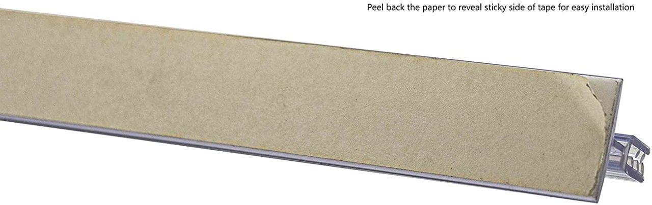 16"W SuperGrip Price Tag Holders Label Sign Holder Mount 25 Pack