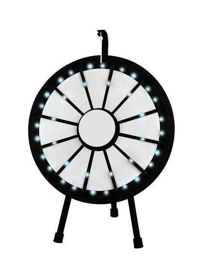 12 Slot 20.5" Mini Prize Wheel with Lights Tabletop Game