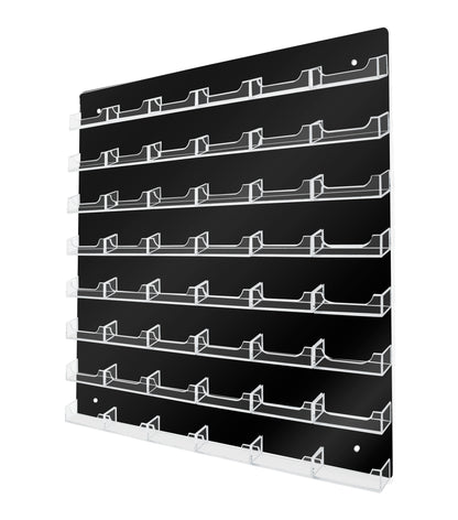 48 Pocket Wall Mount Business Card Holder Lightweight Rack