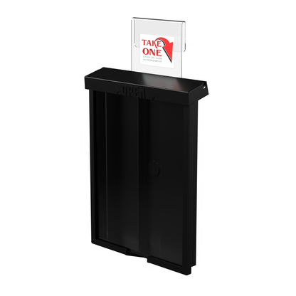 8.5"W x 11"H Outdoor Window Hook Catalog Holder Brochure Box