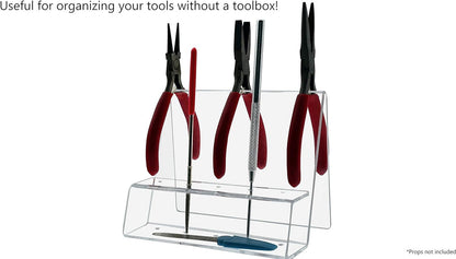 Tool Dock Clear Acrylic Countertop Organizer