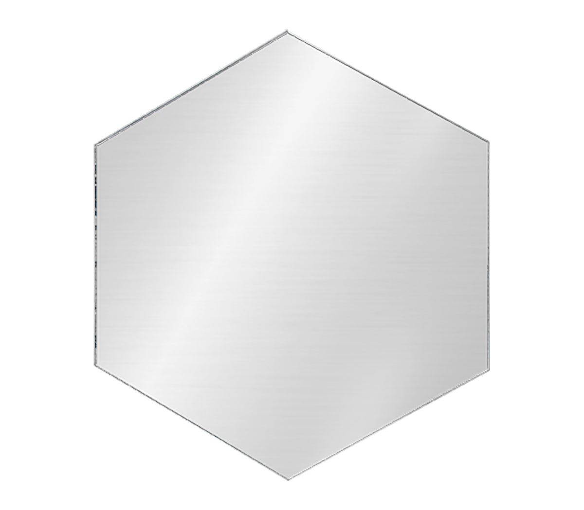 Hexagon Shaped Mirror Acrylic Pieces for Arts and Crafts