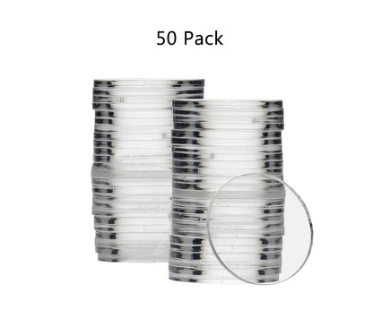 Blank Discs 1.5" Clear Acrylic Circle Craft Supplies .220" Thick