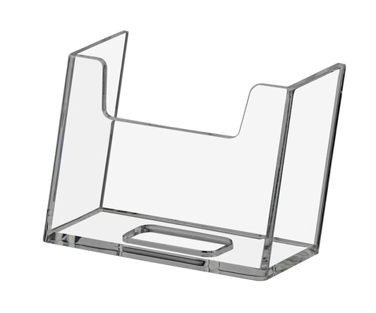 2.25"W x 1.5"H x 1"D Vertical Business Card Attachment Plastic