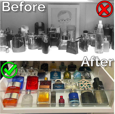 Modular Rack Drawer Trays 11.75" Clear Storage Organizer