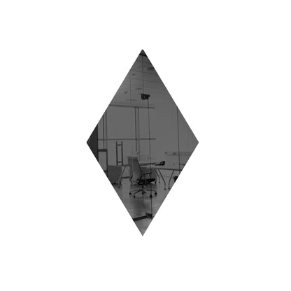 50 Pack Diamond Shaped Mirror Acrylic Pieces for Arts and Crafts