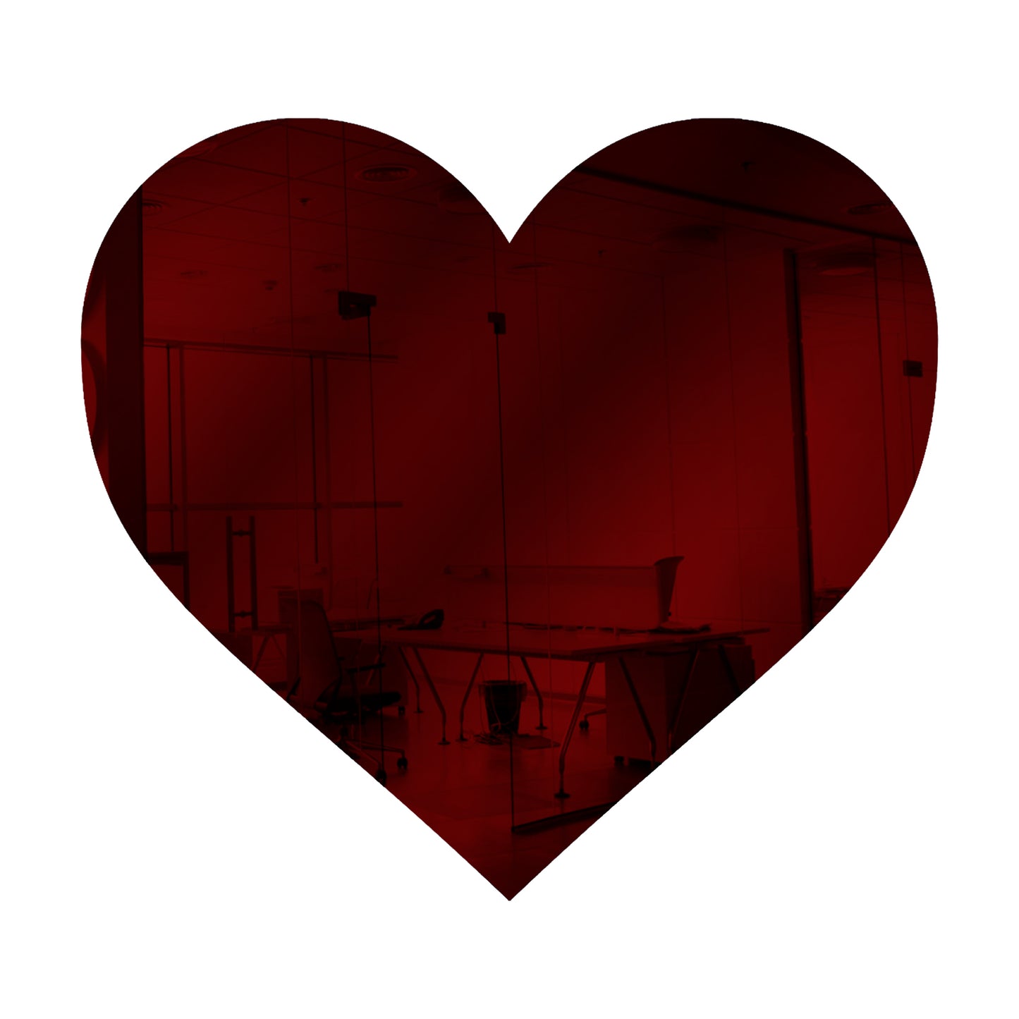 50 Pack Heart Shaped Mirror Acrylic Pieces for Arts and Crafts