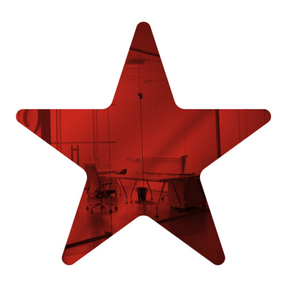 50 Pack Star Shaped Mirror Acrylic Pieces for Arts and Crafts