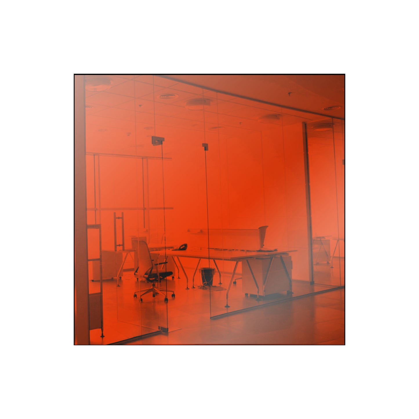 24" x 24" Acrylic Mirror Sheet with Adhesive Back