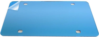 Blank Mirror License Plate Laser Cut Acrylic with 4 Holes