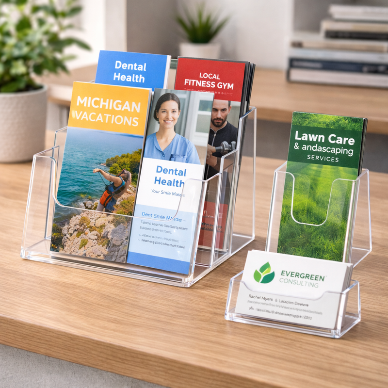 Acrylic Brochure and Literature Holders