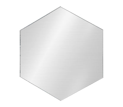Hexagon Tile 4" Acrylic 1/8" Thick Pieces for Crafts