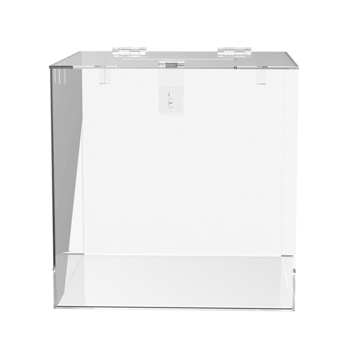 8"W Ballot Box with Padlock and 2 Keys