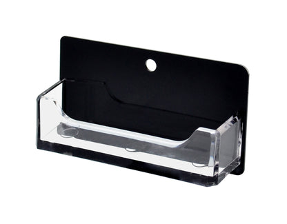 Business Card Holder Horizontal Single Pocket Wall Mount