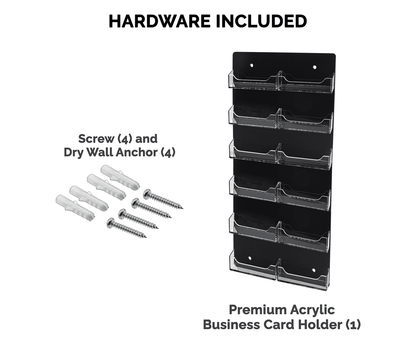 12 Pocket Hanging Business and Gift Card Rack