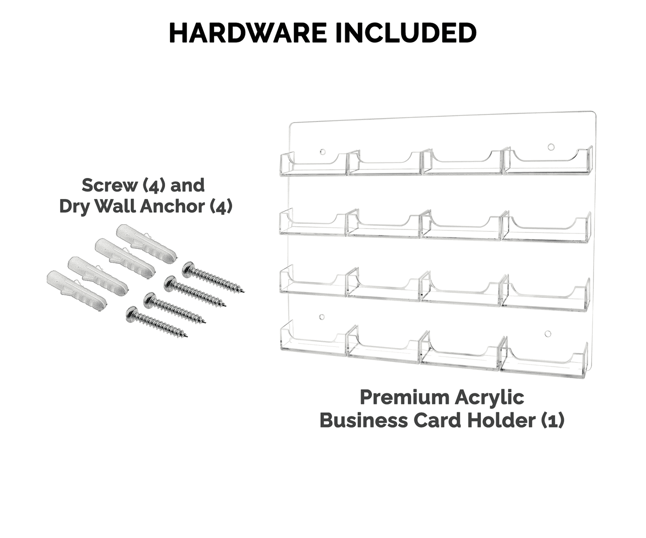16 Pocket Hanging Business Card Holder
