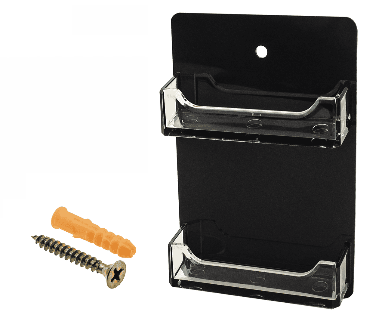 2 Pocket Hanging Business Card Holder