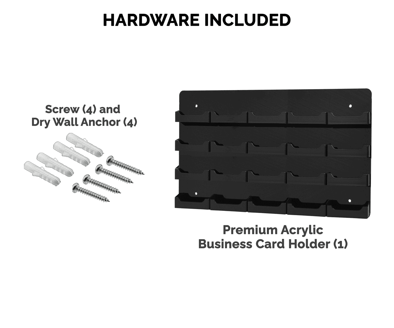 20 Pocket Hanging Business Card Holder