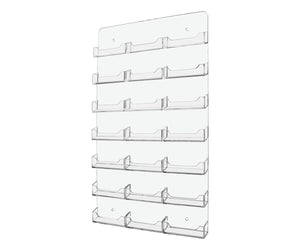 21 Pocket Hanging Business Card Holder
