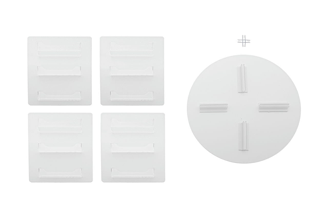 Rotating Business Card Organizer Rack 24 Pocket Display Holder