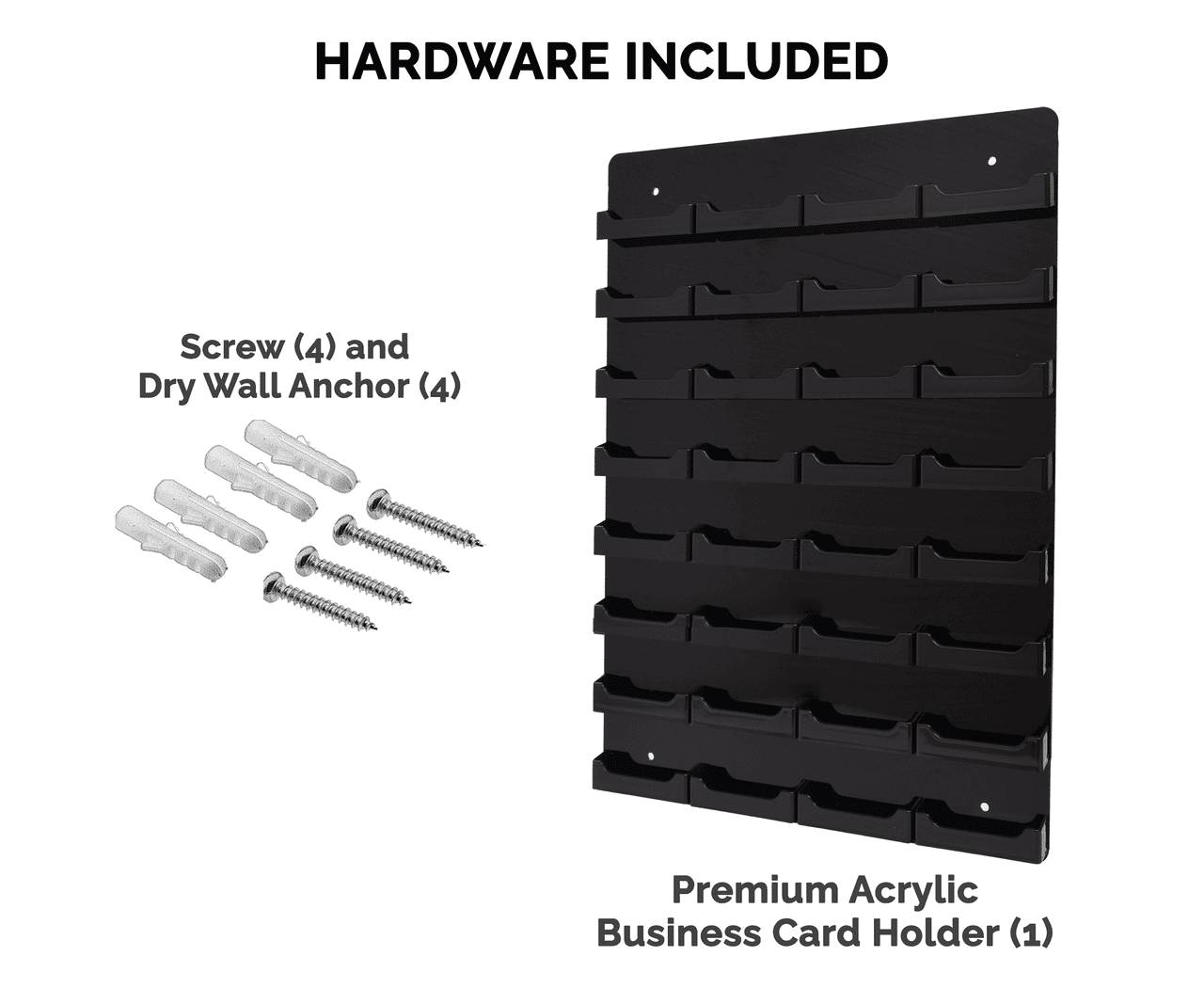 32 Pocket Hanging Business Card Holder