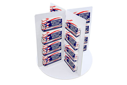 Rotating Gift Card Appointment Reminder Organizer 32 Slot Holder