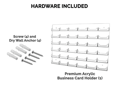 36 Pocket Hanging Business Card Holder