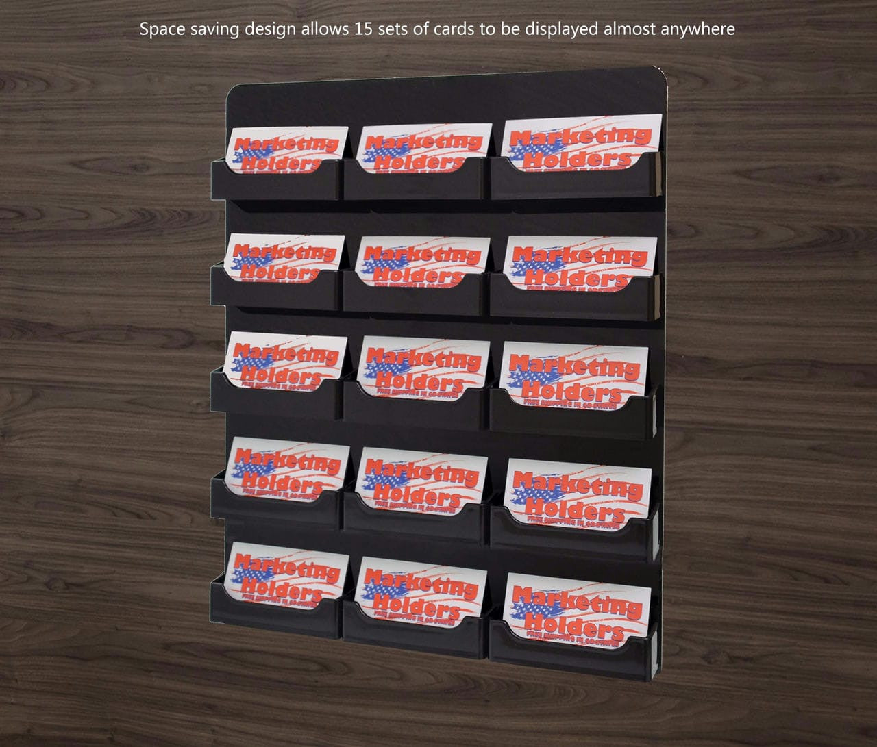 15 Pocket Hanging Business and Gift Card Holder