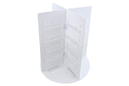 Business Card Holder 40 Pocket Rotating Countertop Display