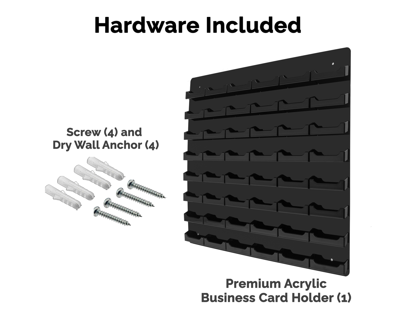 48 Pocket Hanging Business Card Holder