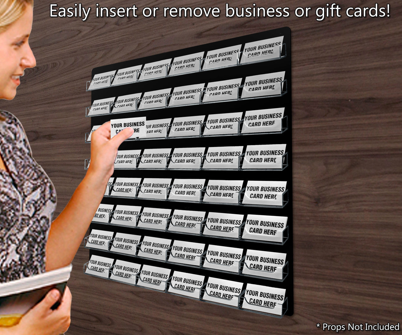 48 Pocket Hanging Business Card Holder