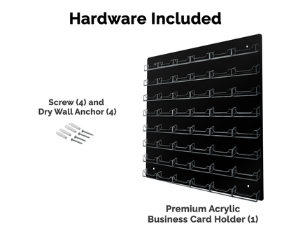 48 Pocket Hanging Business Card Holder