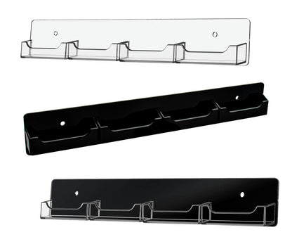 4 Pocket Wall Mount Business Card Holder