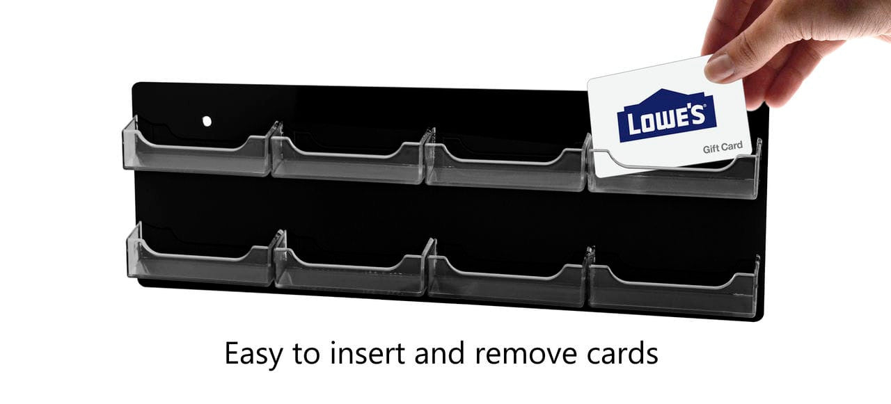 8 Pocket Hanging Business Card Holder
