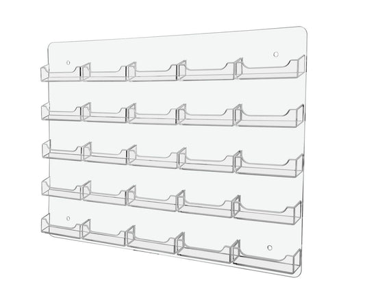 25 Pocket Hanging Business Card Holder