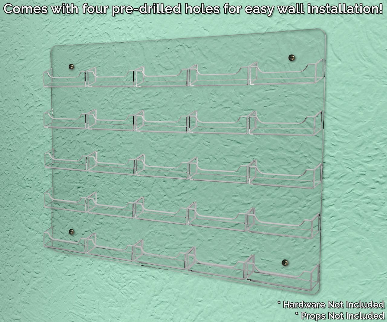 25 Pocket Hanging Business Card Holder