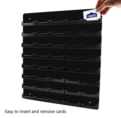40 Pocket Hanging Business Card Holder