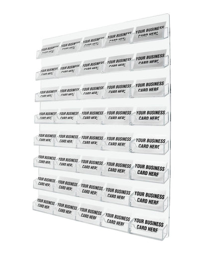 40 Pocket Hanging Business Card Holder