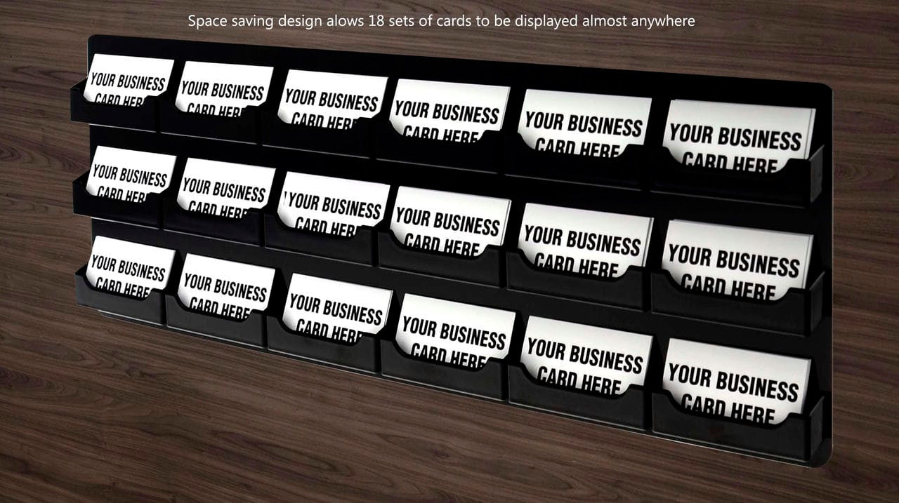 18 Pocket Hanging Business and Gift Card Holder