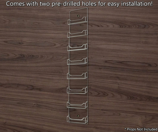 8 Pocket Wall Mount Business and Gift Card Holder