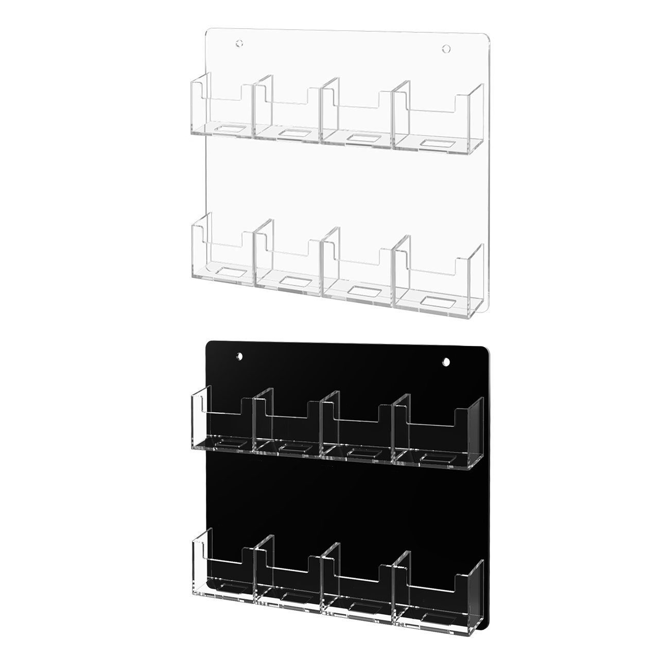 8 Pocket Hanging Vertical Business Card Holder