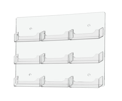 9 Pocket Hanging Business Card Holder