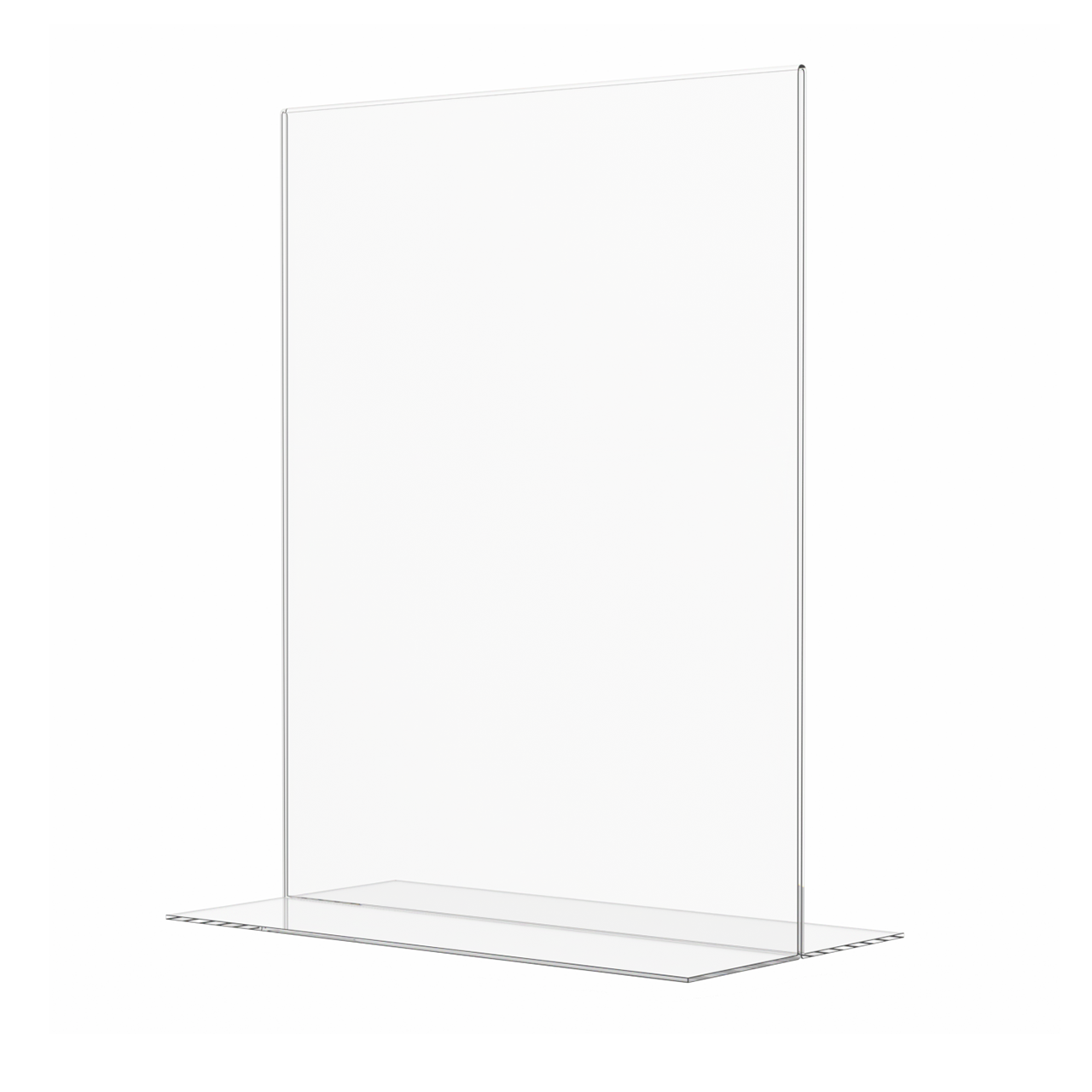 Sign Holder 11"W x 14"H Double Sided Bottom Load Table Tent